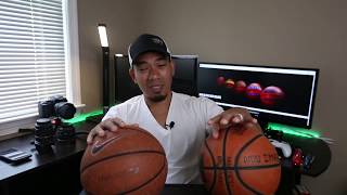 the Wilson Evolution vs the Nike Hyper Elite Basketball Head to Head Review [upl. by Neelrac549]