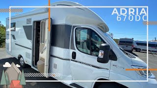 Campingcar  Adria une marque de finition 670DC [upl. by Peggy]