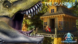 THE ISLAND EP16 I Built a Treehouse ARK SURVIVAL ASCENDED [upl. by Aniled801]