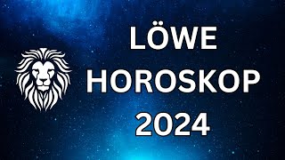 Horoskop 2024 Löwe Jahreshoroskop mit Infos zu den einzelnen Monaten [upl. by Esidnak]