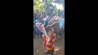 Accompong Maroon Festival 2024  Paramount Chief Richard Currie leading the march 🌿 [upl. by Grodin]