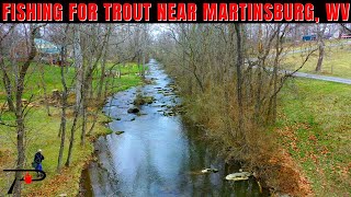 Trout Fishing Near Martinsburg West Virginia [upl. by Ahsha]