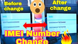 How To Change IMEI Numbr In Any Android mobilekasey Mobile phone ka IMEI Number Badla Ja sakey 2023 [upl. by Kempe]