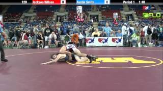 Cadet 120  Jackson Wilson Utah vs Austin Smith Maryland [upl. by Yelac]