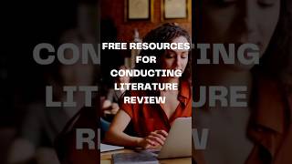 Free resources for conducting literature review shortsphdliteraturereview thesis [upl. by Atsocal]