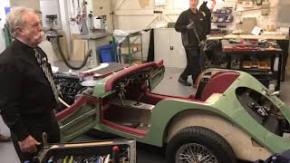 Morgan motor co Factory tour nov 2018 [upl. by Hanley]