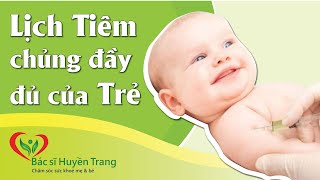 Lịch Tiêm Chủng Đầy Đủ Của Trẻ Từ 0 24 Tháng Tuổi [upl. by Haelhsa]