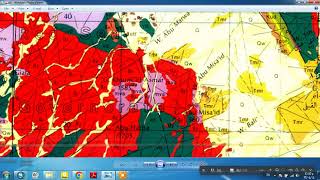 التراكيب الخطية في الخريطة الجيولوجيا  المحاضرة الثانية  دمحمدسعد [upl. by Odareg]