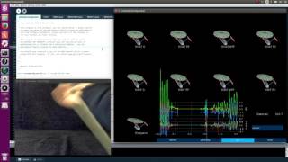 Attitude Estimation using Kalman Filter Quaternions and an IMU as sensor  quick demonstration [upl. by Fiester]