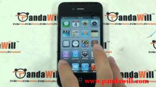 GooPhone Y5 Android 40 MTK6575 3G GPS Retina Screen Unlocked Review [upl. by Natek]