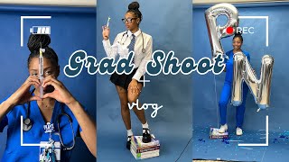 Nursing diaries 🩺 BTS of my grad shoot 🎓  let’s talk🗣️ [upl. by Omar]