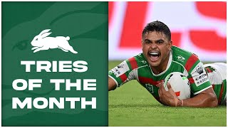 South Sydney Rabbitohs Top Tries of April  NRL 2024 [upl. by Islaen]