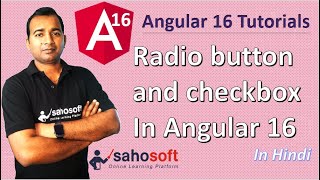 Radio button and checkbox in Angular 16  Angular Forms  Angular 16 Tutorial in Hindi [upl. by Erdnuaed]