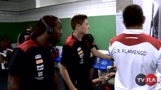 Bastidores Flamengo 1 x 1 Grêmio [upl. by Heffron]