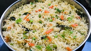 Vegetable Biryani  Restaurent Style Vegetable Biryani  Lunch Box Recipe  Rice Variety Veg Biryani [upl. by Modesta]