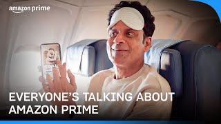 Your Amazon Prime Recommendation FT Manoj Bajpayee  Prime Video India [upl. by Kerrison]