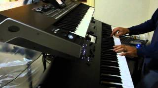 Nazareth where are you now cover Korg Kronos PA3x [upl. by Frankie]