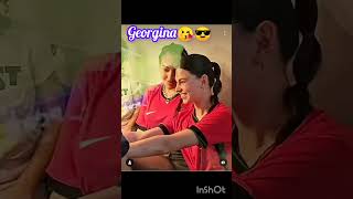 Georgina moment 😲 l Georgina Rodriguez age shorts viral [upl. by Aneres]