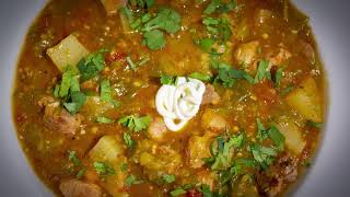 How to Make New Mexican Green Chile Stew and Carnitas Caliente from Chef Johns New Mexican roots [upl. by Kitti]