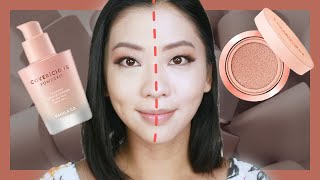 BEAUTY BATTLE Banila Co Covericious Power Fit Liquid vs Cushion  Beauty by Tellie [upl. by Enihpesoj66]