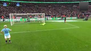 Kepa Arrizabalaga failed to save Easy Shoot by Aguero in Penalty Shootout Even Aguero Shocked [upl. by Migeon]