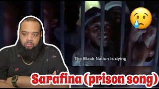 AMERICAN REACTS TO SARAFINA MOVIE PRISON SONG  SOUTH AFRICA 🇿🇦 [upl. by Esinad550]