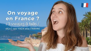 50 phrases pour VOYAGER EN FRANCE avec prononciation MadameVoyageBoutiqueTours [upl. by Garris75]