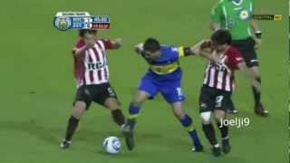 las mejores jugadas de juan roman riquelme HD [upl. by Inotna]