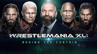 WrestleMania XL Behind the Curtain [upl. by Aip]