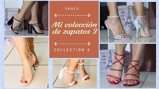 Mi coleccion de zapatos parte 3  Pasarela de pies mujer [upl. by Kcirrag481]