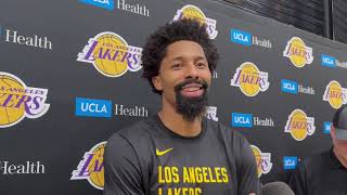 Spencer Dinwiddie on signing with Lakers over Mavericks his role amp more  NBA on ESPN [upl. by Atikir]