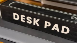 Minimal Desk Setups  Desk Pad Cashmere Felt Blend Unboxing [upl. by Arraeic]