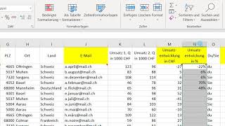 T 7 Excel Personalliste erstellen [upl. by Notfa]