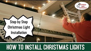 How to Hang Christmas Lights Without Damaging the Walls [upl. by Eey]