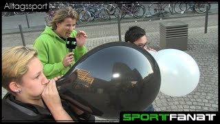 Alltagssport Folge 11  quotLuftballons aufblasenquot [upl. by Virge356]