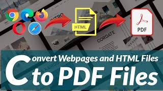 How to Convert HTML Files to PDF on Mobile  HTML to PDF converter  Convert HTML to PDF online [upl. by Tesil]