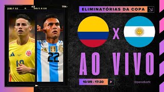 AO VIVO COLÔMBIA x ARGENTINA  1009 NARRAÇÃO WILTON BITTENCOURT  ELIMINATÓRIAS DA COPA [upl. by Yalhsa]