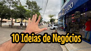 10 IDEIAS DE NEGÓCIOS PARA COMEÇAR COM 600 REAIS [upl. by Juliann614]