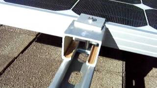 solar panels mounting brackets [upl. by Asselam]