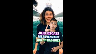 Juju Fitcats est revenue sur son Bad Buzz  🧐 shortsvideo jujufitcats buzz [upl. by Akimik]