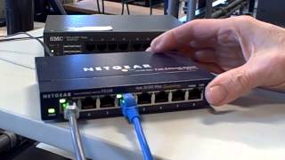 Ethernet hubs versus switches [upl. by Yemrej]