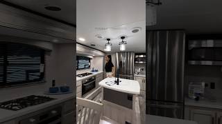 You’ve got to see the front kitchen in this RV Forest River Sandpiper 38FKOK rv fifthwheel [upl. by Halli]