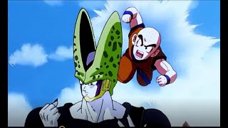 Krillin vs Cell English Dub [upl. by Aneehs598]