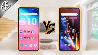 Is the Galaxy S10 Plus faster than the OnePlus 6T  Speedtest Comparison [upl. by Dreeda]