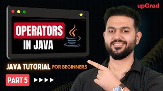 Operator in Java Program​  Operators in Java  Java Operators  Java Tutorial for Beginners Part 5 [upl. by Sharity]