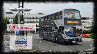 🚍Voith Gearbox Transdev Keighley 2450 SN57 GNJ Volvo B9 on Service K9 160724 [upl. by Sabir]