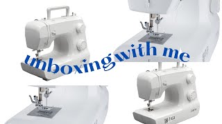 UNBOXING MY NEW SEWING MACHINE SILVERCREST SNM 33 C1  LIDL CARINA  IS IT WORTH IT [upl. by Ahseenyt71]