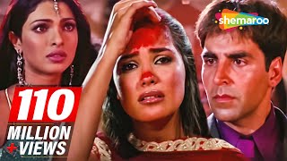 Akshay Kumar marry Lara Dutta infront of Priyanka Chopra  Andaaz movie Scene  andaazmovie [upl. by Wadell690]