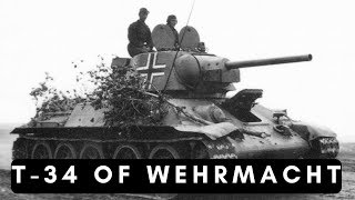 T34 tank of the Wehrmacht 19411945 [upl. by O'Gowan94]