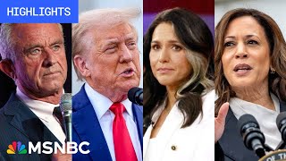 Countdown to the 2024 election Day 64  MSNBC Highlights [upl. by Arjun]